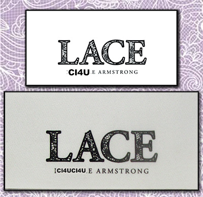 Soft satin printed labels